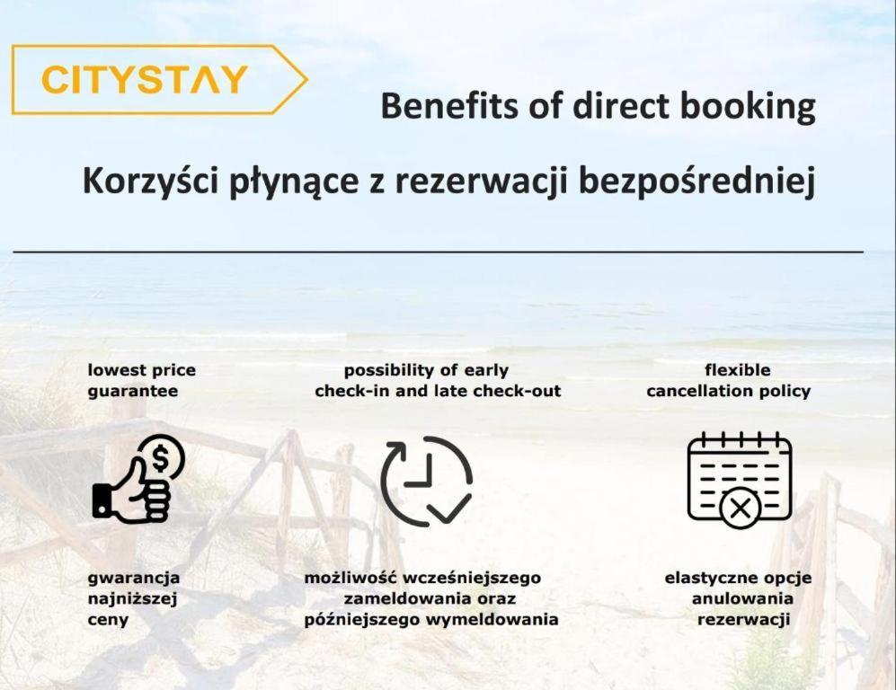 Citystay Sopockie W Stylu Skandynawskim! Lägenhet
